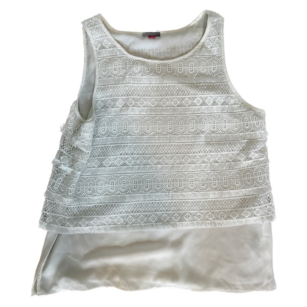Vince Camuto White Tank Top